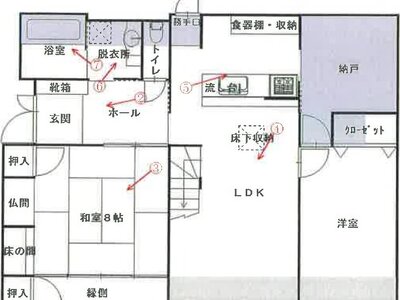 福岡県久留米市 櫛原駅7分 戸建て 111万円の競売物件 #1