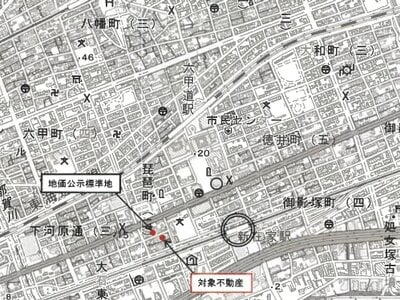 兵庫県神戸市灘区 新在家駅4分 マンション「メゾン・ド・六甲」255万円の競売物件 #8