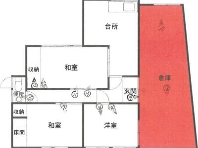 徳島県徳島市 二軒屋駅11分 戸建て 792万円の競売物件 #2
