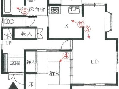 福岡県古賀市 古賀駅15分 戸建て 1,109万円の競売物件 #2