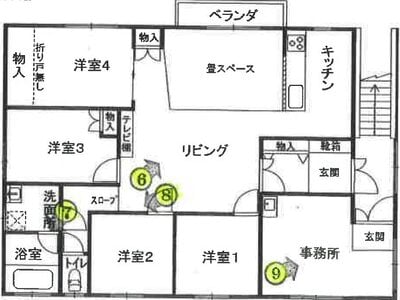 千葉県山武市 成東駅 戸建て 810万円の競売物件 #1