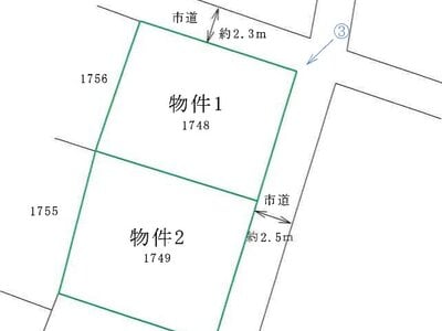山口県下関市 安岡駅6分 土地 167万円の競売物件 #2