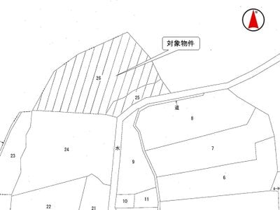 (値下げ) 新潟県長岡市 北条駅 農地 51万円の国税庁公売物件 #1
