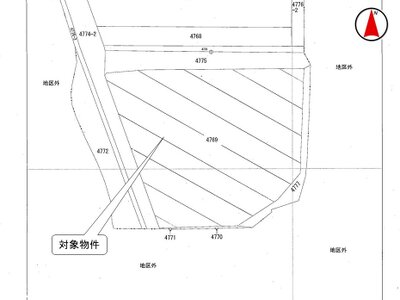 (値下げ) 新潟県長岡市 北条駅 農地 174万円の国税庁公売物件 #3