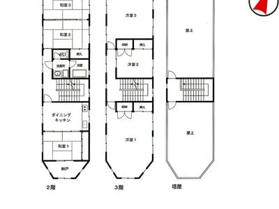 愛知県名古屋市中区 金山駅12分 戸建て 38万円の国税庁公売物件 #5