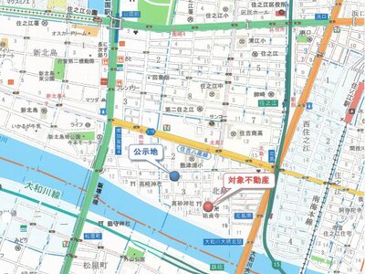 大阪府大阪市住之江区 七道駅12分 土地 168万円の競売物件 #9