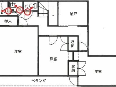 青森県八戸市 長苗代駅29分 戸建て 526万円の競売物件 #2