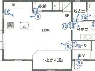 秋田県秋田市 新屋駅30分 戸建て 1,778万円の競売物件 #1