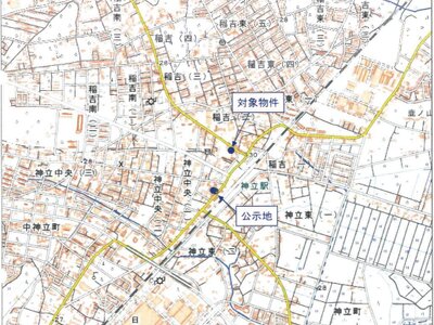 茨城県かすみがうら市 神立駅3分 土地 683万円の競売物件 #5