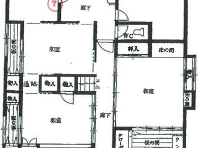 千葉県松戸市 上本郷駅10分 戸建て 2,283万円の競売物件 #6