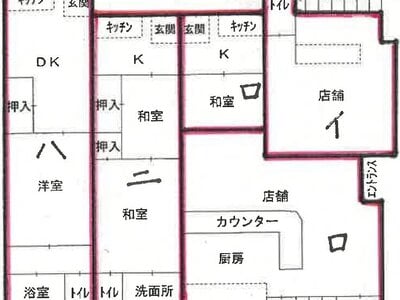 兵庫県西宮市 鳴尾・武庫川女子大前駅7分 戸建て 2,468万円の競売物件 #1