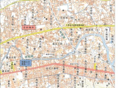 徳島県徳島市 蔵本駅11分 戸建て 670万円の競売物件 #1