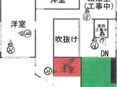 (値下げ) 徳島県徳島市 地蔵橋駅9分 戸建て 513万円の競売物件 #2