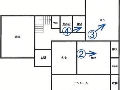 宮城県仙台市太白区 八木山動物公園駅 戸建て 442万円の競売物件 #2