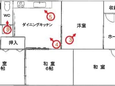 青森県八戸市 白銀駅10分 戸建て 455万円の競売物件 #2