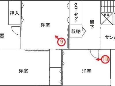 青森県八戸市 白銀駅10分 戸建て 455万円の競売物件 #3