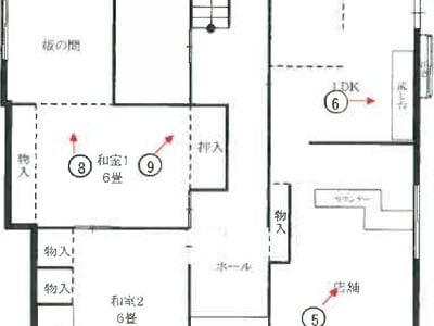福岡県直方市 筑前植木駅9分 戸建て 127万円の競売物件 #2