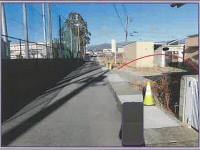 山梨県山梨市 東山梨駅8分 土地 356万円の競売物件 #9