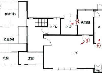 福岡県北九州市小倉南区 石田駅15分 戸建て 360万円の競売物件 #2