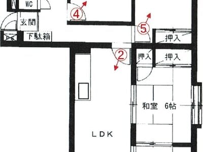 福岡県北九州市小倉南区 下曽根駅19分 マンション「南沼グリーンマンション」185万円の競売物件 #1