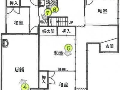 千葉県銚子市 観音駅2分 戸建て 410万円の競売物件 #1