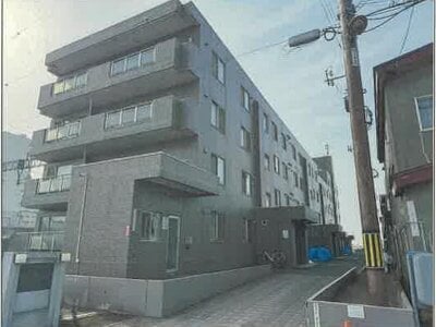 (値下げ) 北海道札幌市白石区 苗穂駅15分 マンション「リバーサイド元町館」589万円の競売物件 #1