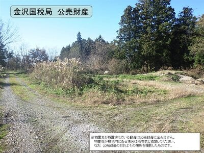 (値下げ) 富山県富山市 上滝駅20分 土地 7万円の国税庁公売物件 #6
