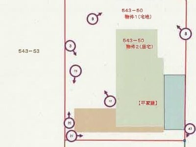 山梨県中巨摩郡昭和町 常永駅8分 戸建て 537万円の競売物件 #2