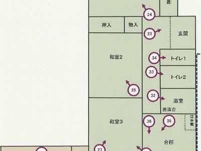 山梨県中巨摩郡昭和町 常永駅8分 戸建て 537万円の競売物件 #3