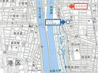 愛知県名古屋市港区 港北駅26分 土地 1,867万円の競売物件 #4