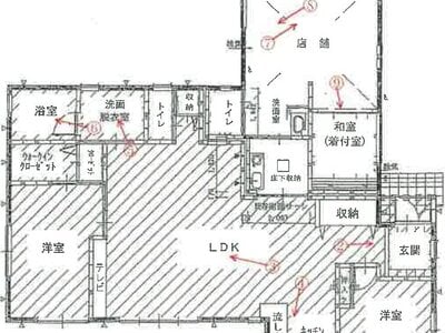 福岡県久留米市 久留米大学前駅23分 戸建て 1,925万円の競売物件 #1