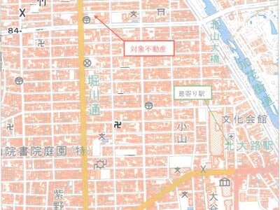 京都府京都市北区 北大路駅11分 土地 3,376万円の競売物件 #3