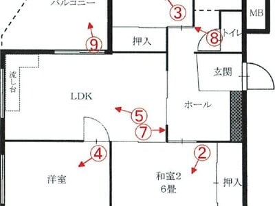 (値下げ) 福岡県北九州市八幡東区 スペースワールド駅10分 マンション「オークラ中央ハイツ」207万円の競売物件 #1