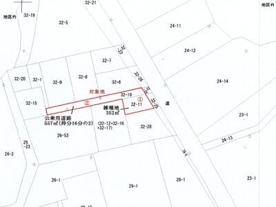 宮城県仙台市青葉区 作並駅20分 土地 137万円の官公庁公売物件 #5