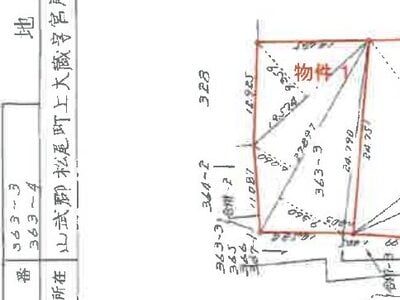 千葉県山武市 松尾駅 土地 135万円の競売物件 #8