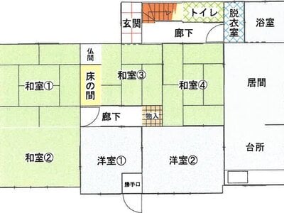 愛知県豊田市 三河八橋駅 戸建て 360万円の競売物件 #1