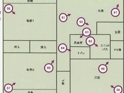 山梨県笛吹市 石和温泉駅24分 戸建て 3,276万円の競売物件 #6