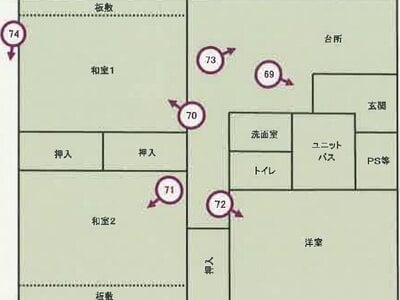 山梨県笛吹市 石和温泉駅24分 戸建て 3,276万円の競売物件 #7