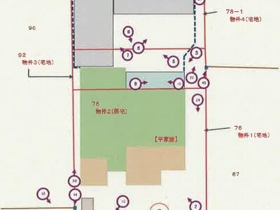 山梨県甲府市 南甲府駅3分 戸建て 965万円の競売物件 #2