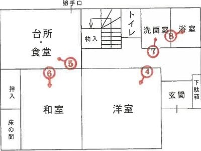 兵庫県明石市 大蔵谷駅12分 戸建て 710万円の競売物件 #2