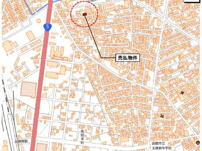 北海道函館市 五稜郭駅9分 土地 750万円の国有財産物件 #1