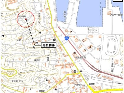 北海道室蘭市 室蘭駅15分 土地 44万円の国有財産物件 #1
