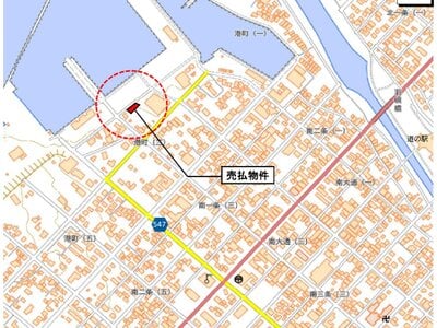 (値下げ) 北海道苫前郡羽幌町 土地 28万円の国有財産物件 #1