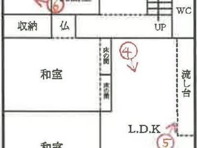 静岡県焼津市 西焼津駅 戸建て 140万円の競売物件 #2