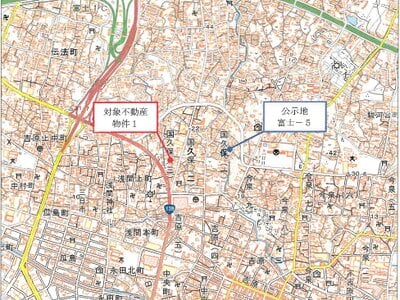 静岡県富士市 吉原本町駅18分 土地 62万円の競売物件 #6