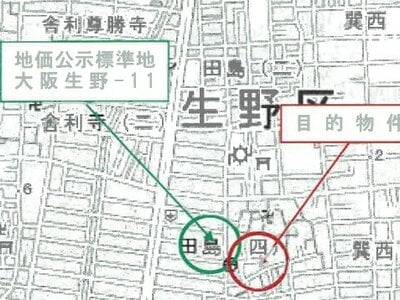 大阪府大阪市生野区 東部市場前駅13分 戸建て 973万円の競売物件 #3