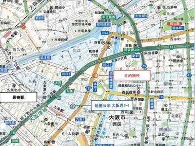大阪府大阪市西区 九条駅9分 マンション「エステムコート阿波座プレミアム」1,267万円の競売物件 #1