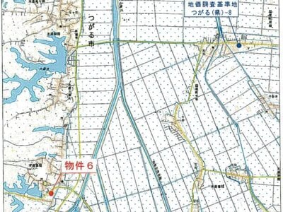 青森県つがる市 木造駅 土地 35万円の競売物件 #2