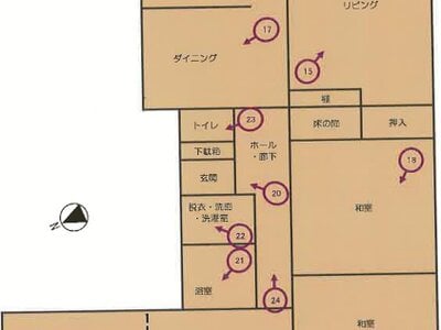 山梨県笛吹市 春日居町駅6分 戸建て 942万円の競売物件 #1