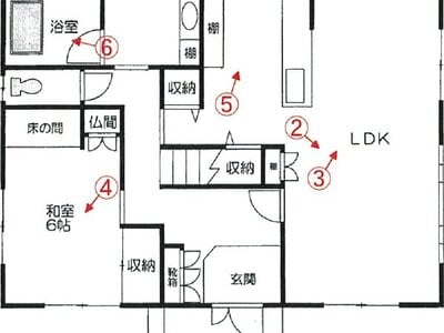 福岡県北九州市八幡西区 遠賀野駅 戸建て 1,511万円の競売物件 #1